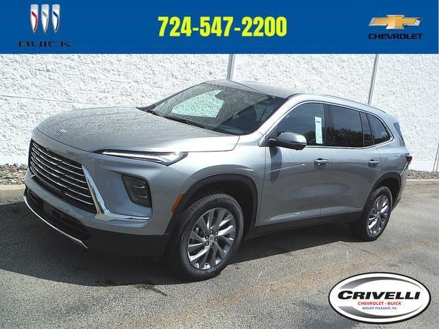 2026 Buick Enclave Preferred in Moonstone Gray Metallic — front three-quarter view